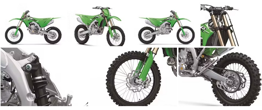 2025 Kawasaki KX250, KX250X, and KLX230R Motocross Models 