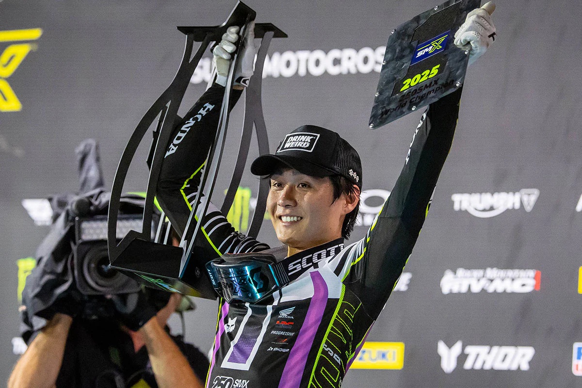 Interview with Jo Shimoda, Japan's First SMX World Champion - MX Vice