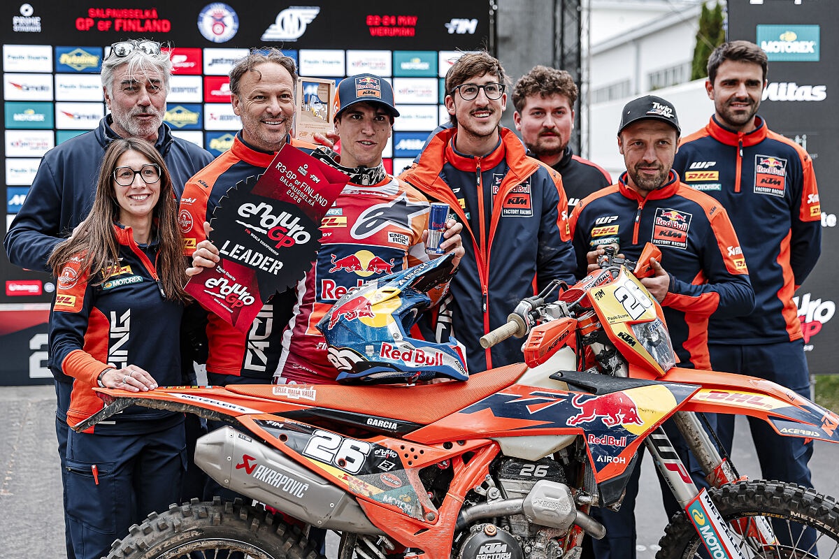 PERFECT WEEKEND FOR RED BULL KTM AT ENDUROGP OF FINLAND