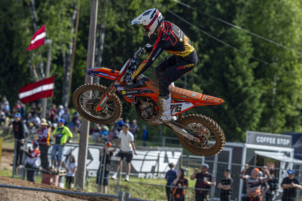 Van Venrooy KTM Racing Shows Progress During MXGP of Latvia