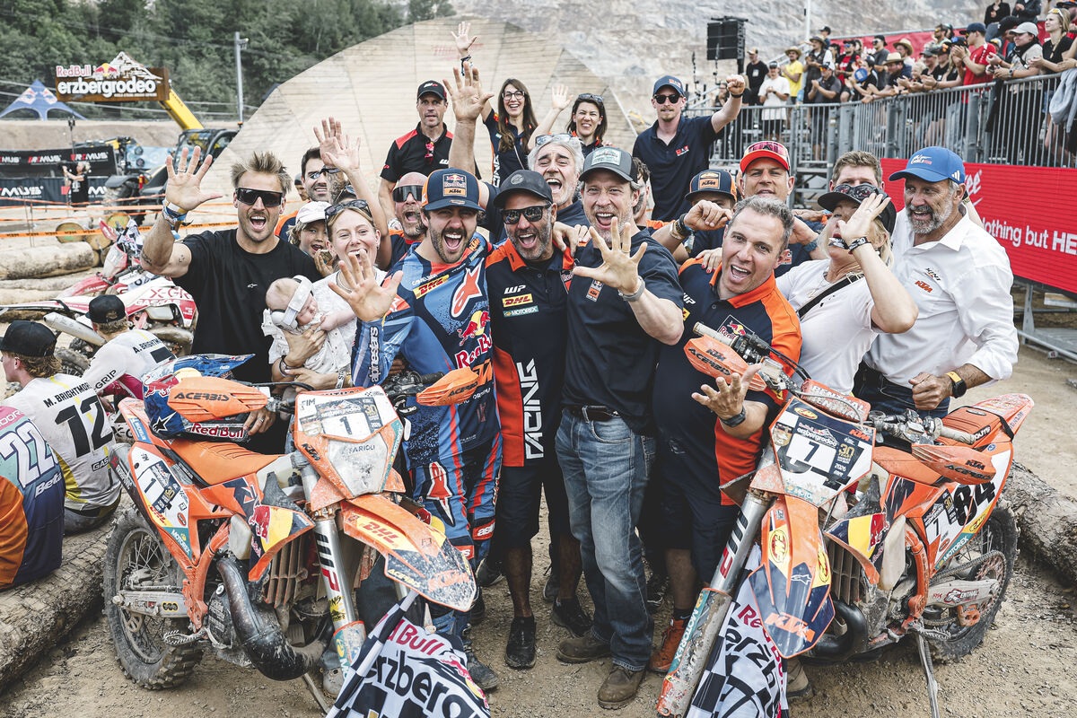 MANI LETTENBICHLER MAKES HISTORY WITH FIFTH CONSECUTIVE ERZBERGRODEO VICTORY