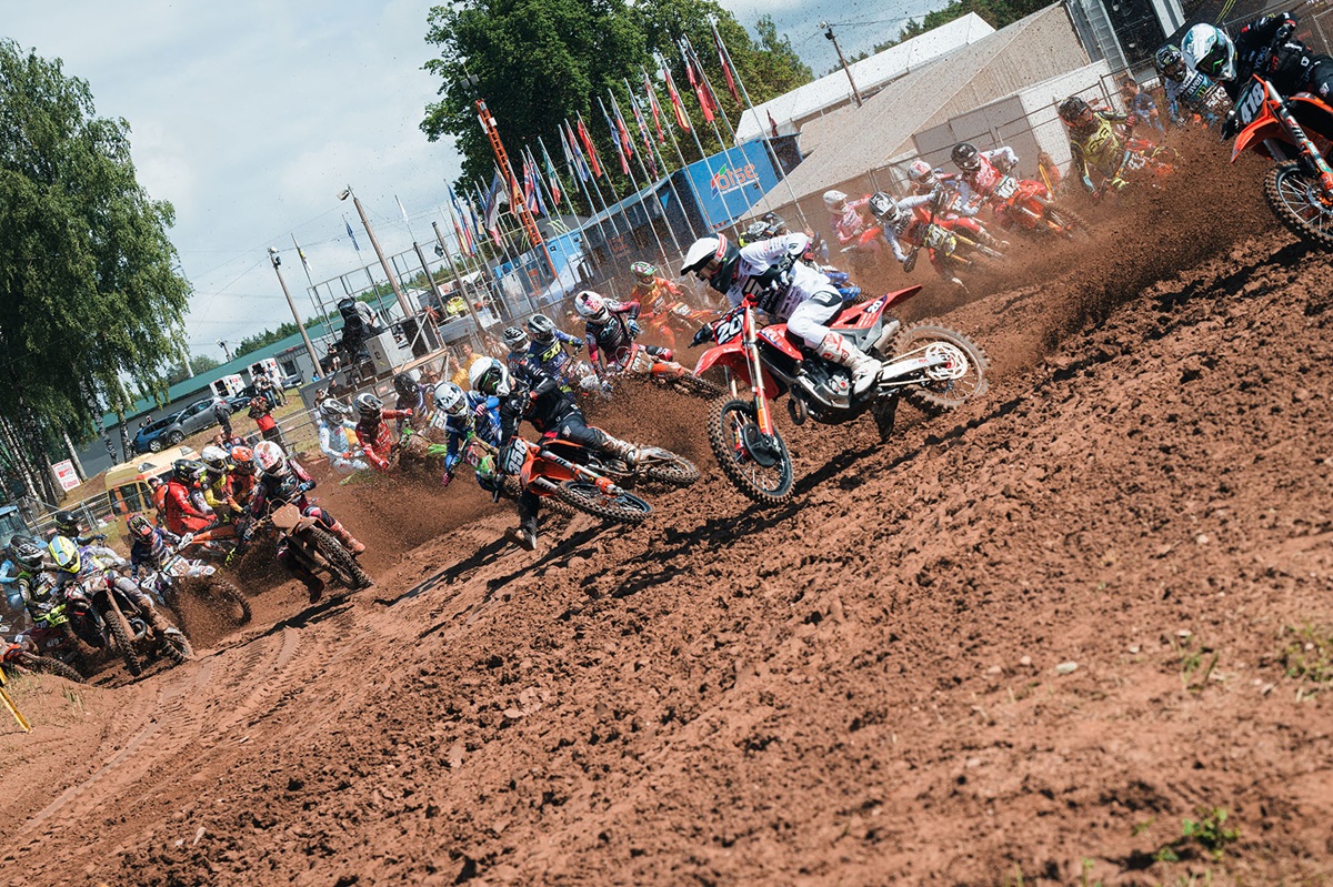 Team Honda Maddii ABF Italia shines on the Latvian sand