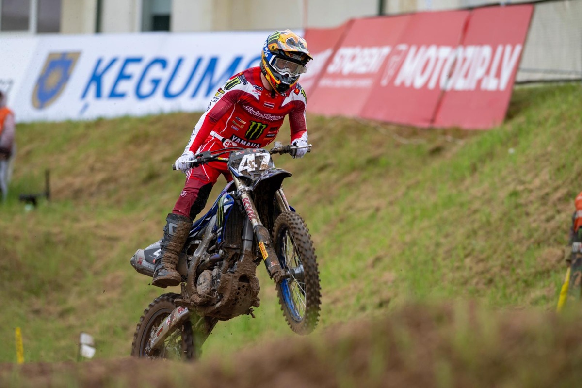 Karlis Reisulis close to the podium in Latvia