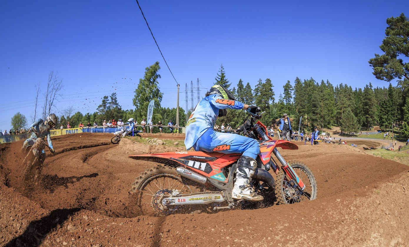 Talviku, Mansikkamäki and Lucas Leok on top in the second round of MX Masters Estonia