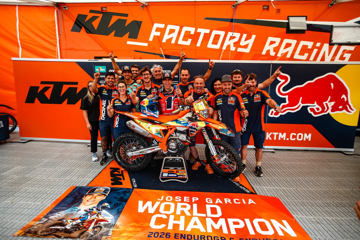 JOSEP GARCIA CROWNED 2026 ENDUROGP AND ENDURO1 WORLD CHAMPION