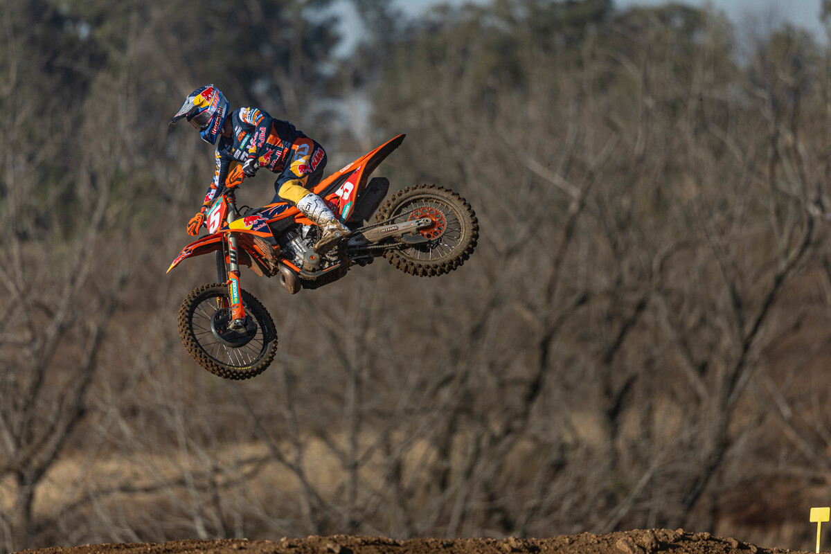 A double moto win for Lucas Coenen in the MXGP of South Africa
