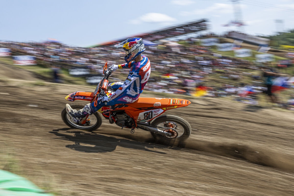 Adamo claws points back with 6th place overall at MXGP of Czech Republic