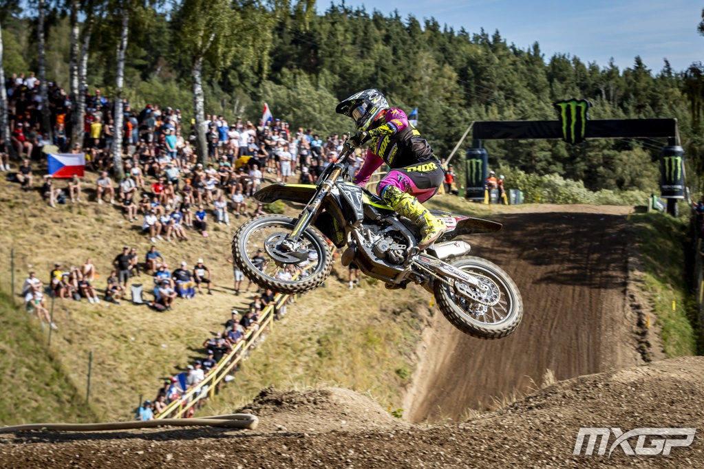 Guillem Farres Wins Opening MX2 Moto in Loket