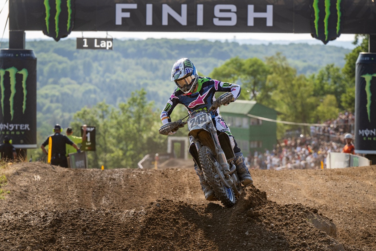 Tim Gajser Battles to Fifth Overall in the Czech Republic