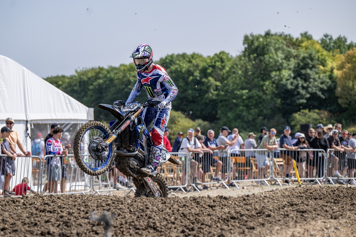 Tim Gajser Returns to the MXGP Podium with Third Overall in Great Britain