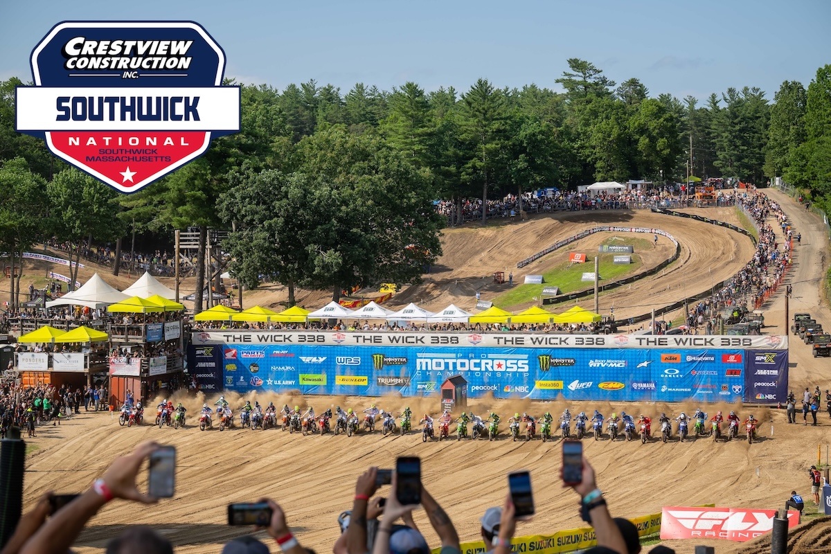 The Wick 338 Reaches 50 Years of Racing and Community as Pro Motocross Returns to Southwick