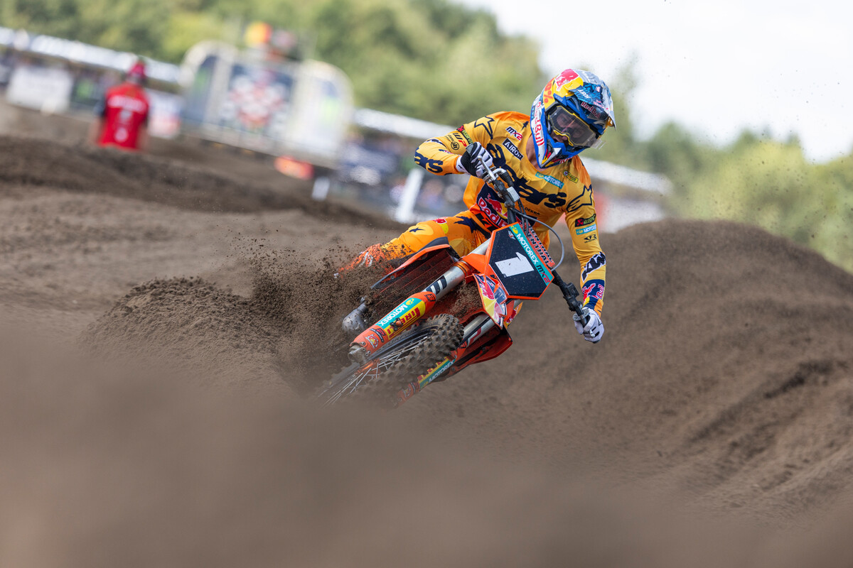 MX2 podium performance by Laengenfelder at demanding MXGP of Flanders as Adamo also pushes to the top five