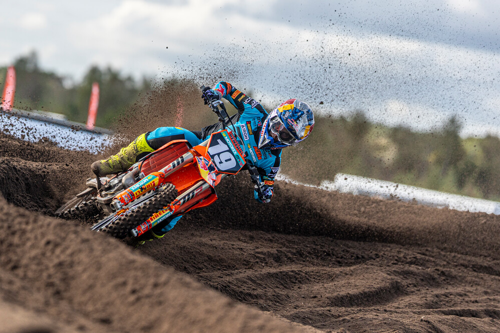 Sacha Coenen almost grabs MX2 podium finish at Dutch Grand Prix
