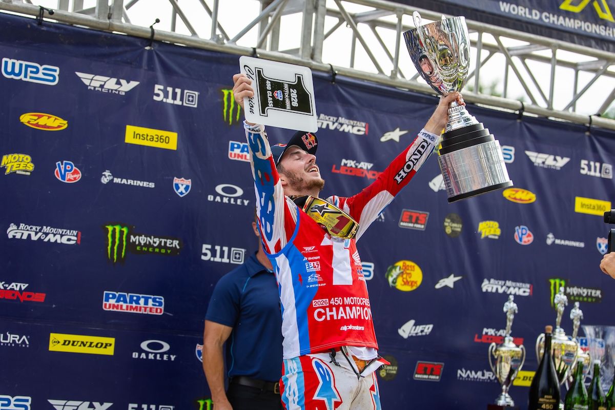 Hunter Lawrence and Davies clinch AMA Pro Motocross titles