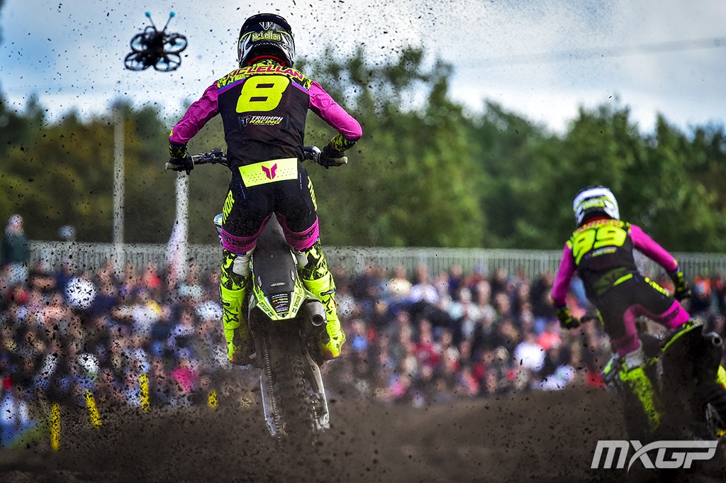 McLellan Capitalises on Late Coenen Crash to Win First MX2 Moto in Arnhem