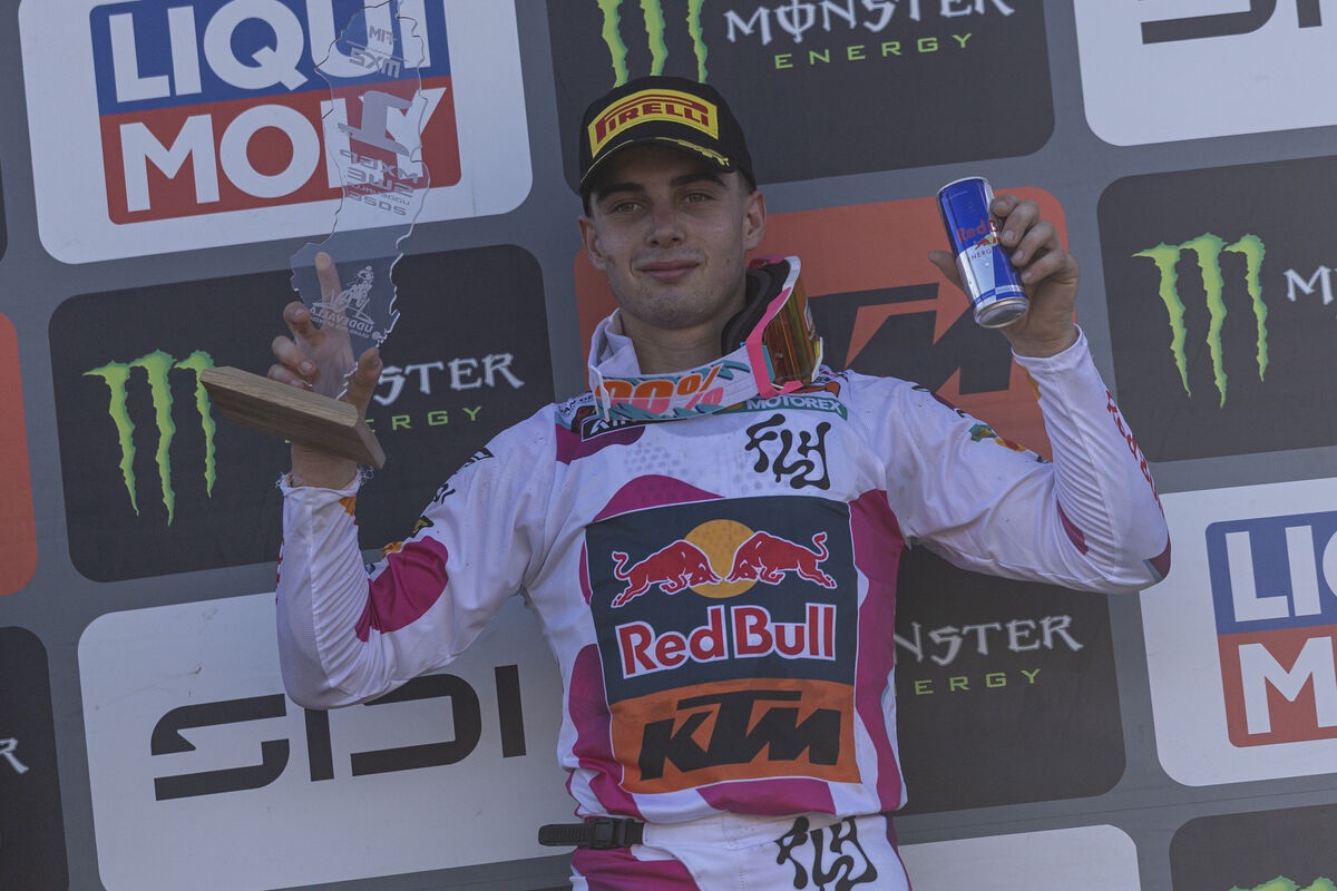 Sacha Coenen back on top with comprehensive Swedish MX2 Grand Prix victory