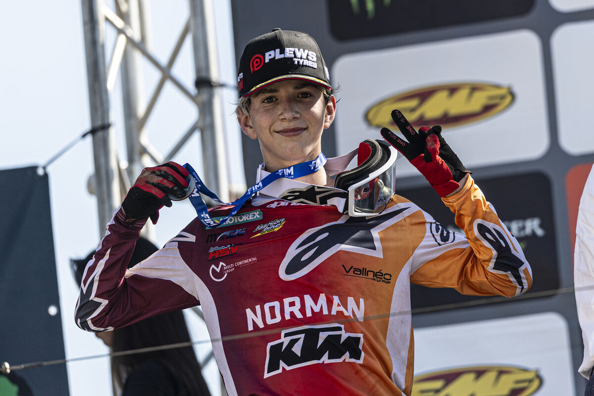 Bauer and Ernecker Finish First and Second in Final EMX125 Championship Standings