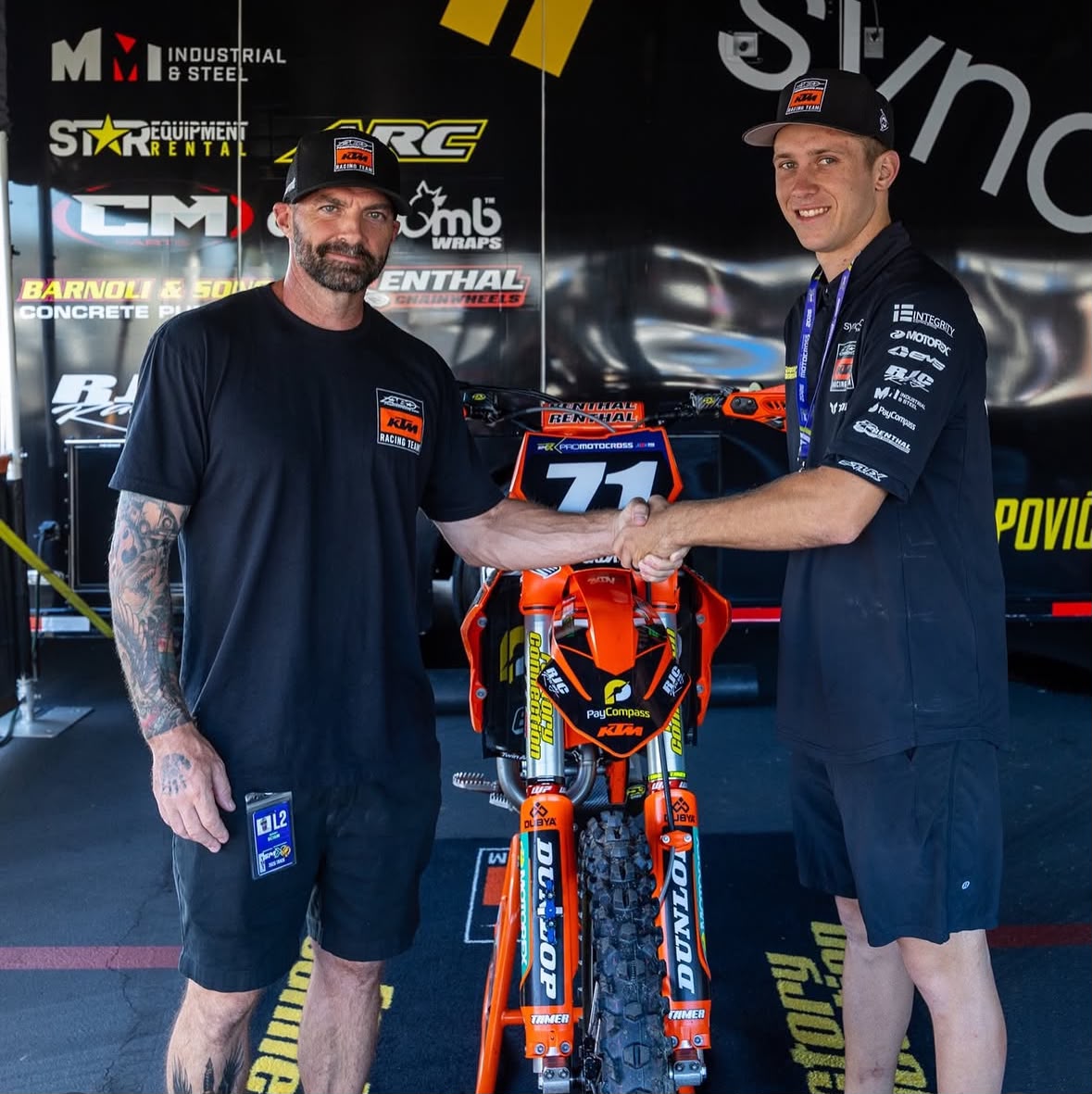 Carson Mumford extends contract with AEO Powersports KTM through 2029