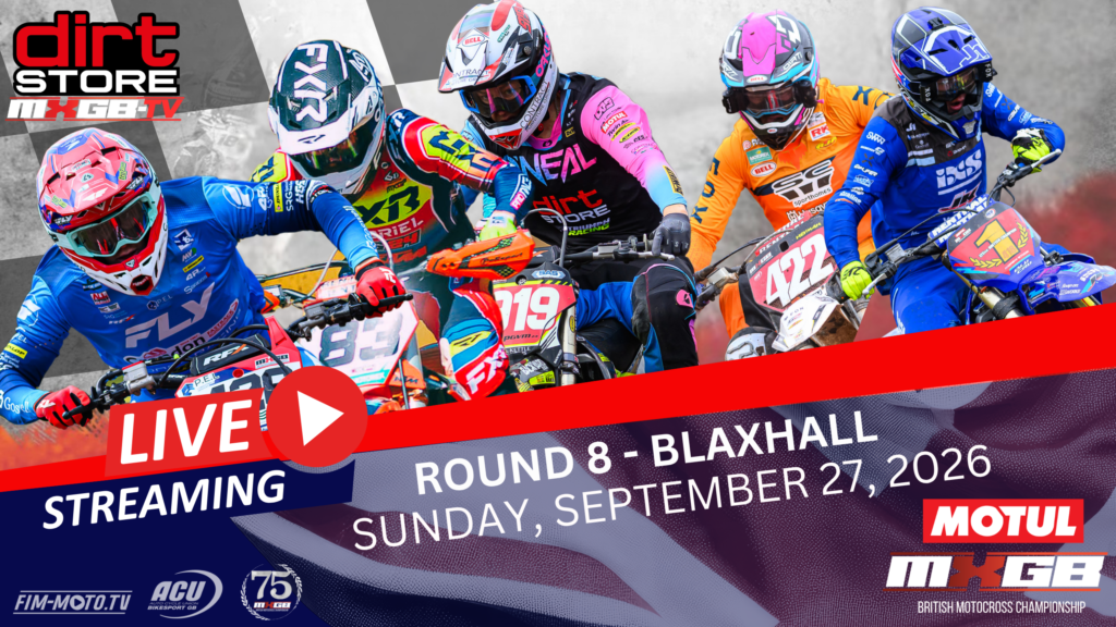 Watch Motul ACU British Motocross Championship Blaxhall live