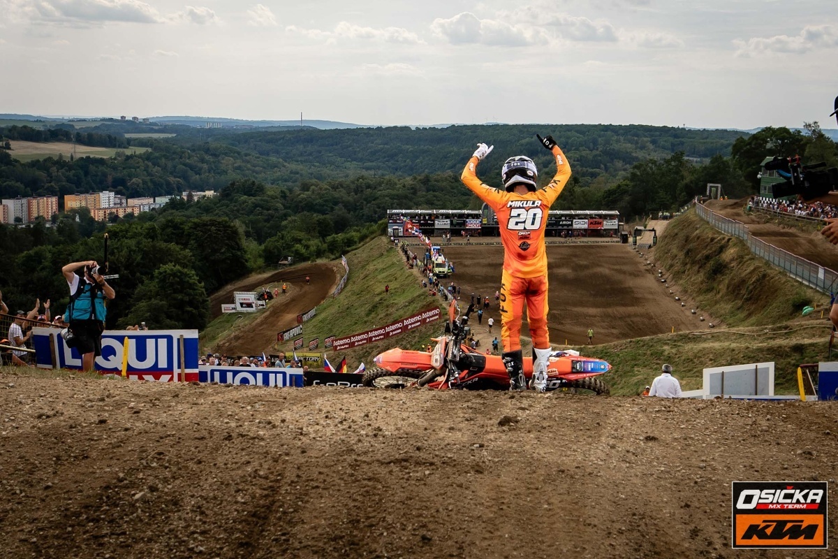 Julius Mikula finishes ninth in the MX2 World Championship as Osička MX Team becomes the best private team