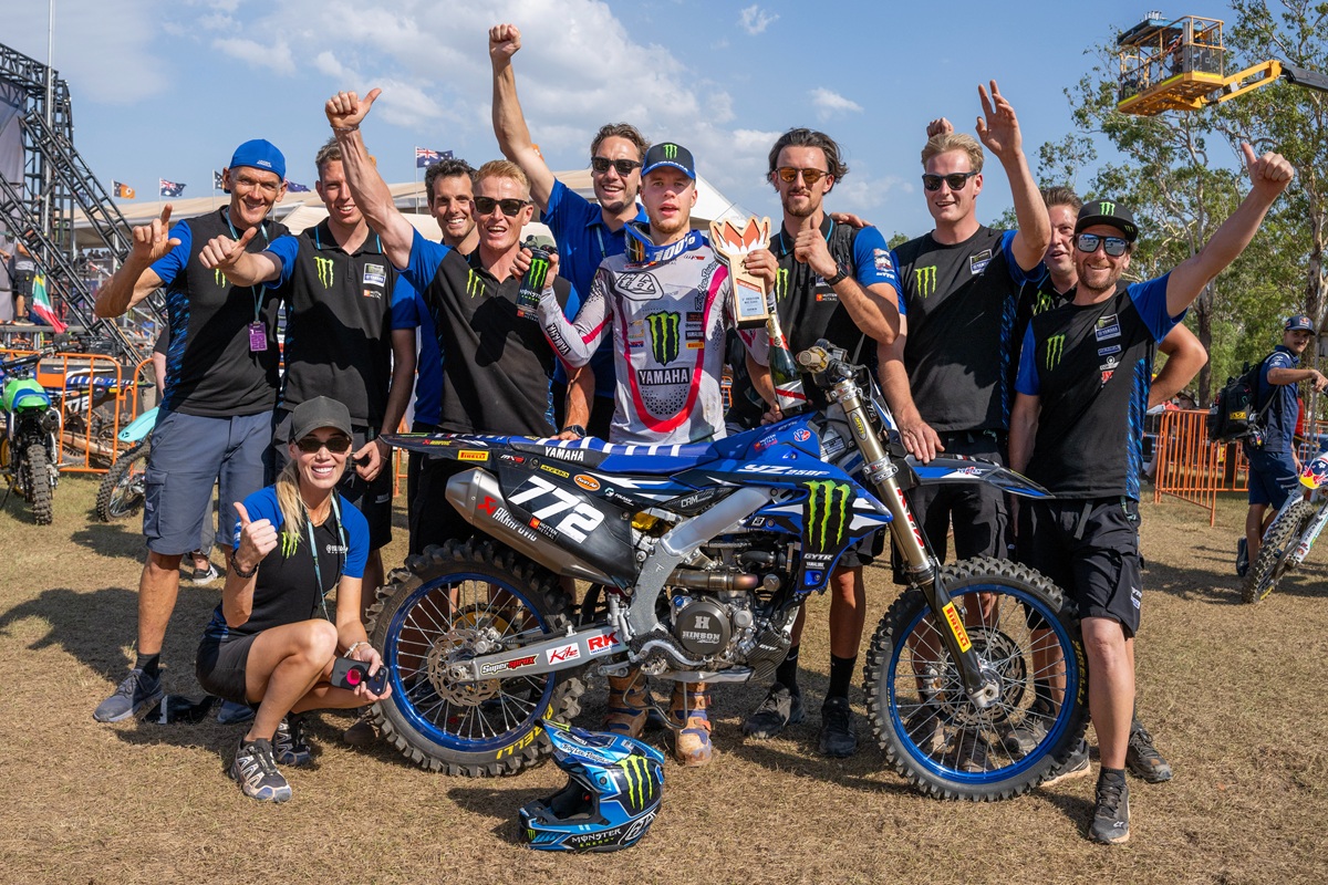 Janis Reisulis Completes Debut MX2 Campaign with Third Overall in Australia