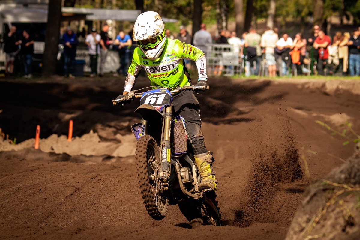 Torre van Mechgelen scores sixth place in the MX Nationals at Heerde