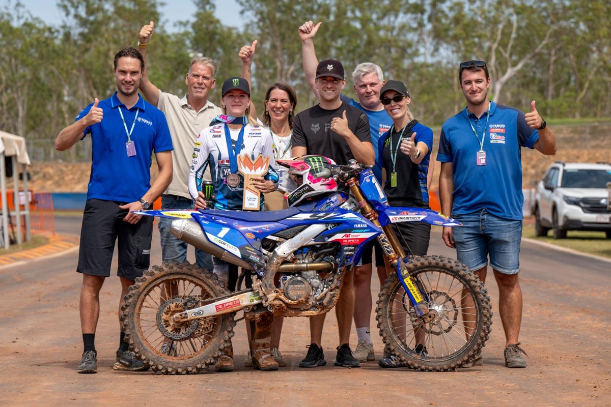 Lotte van Drunen Claims Bronze Medal in 2026 FIM Women’s Motocross World Championship