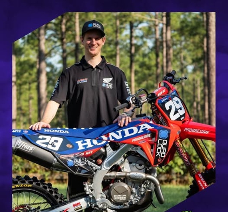 Michael Mosiman Signs with Quad Lock Honda for the 2027 Season