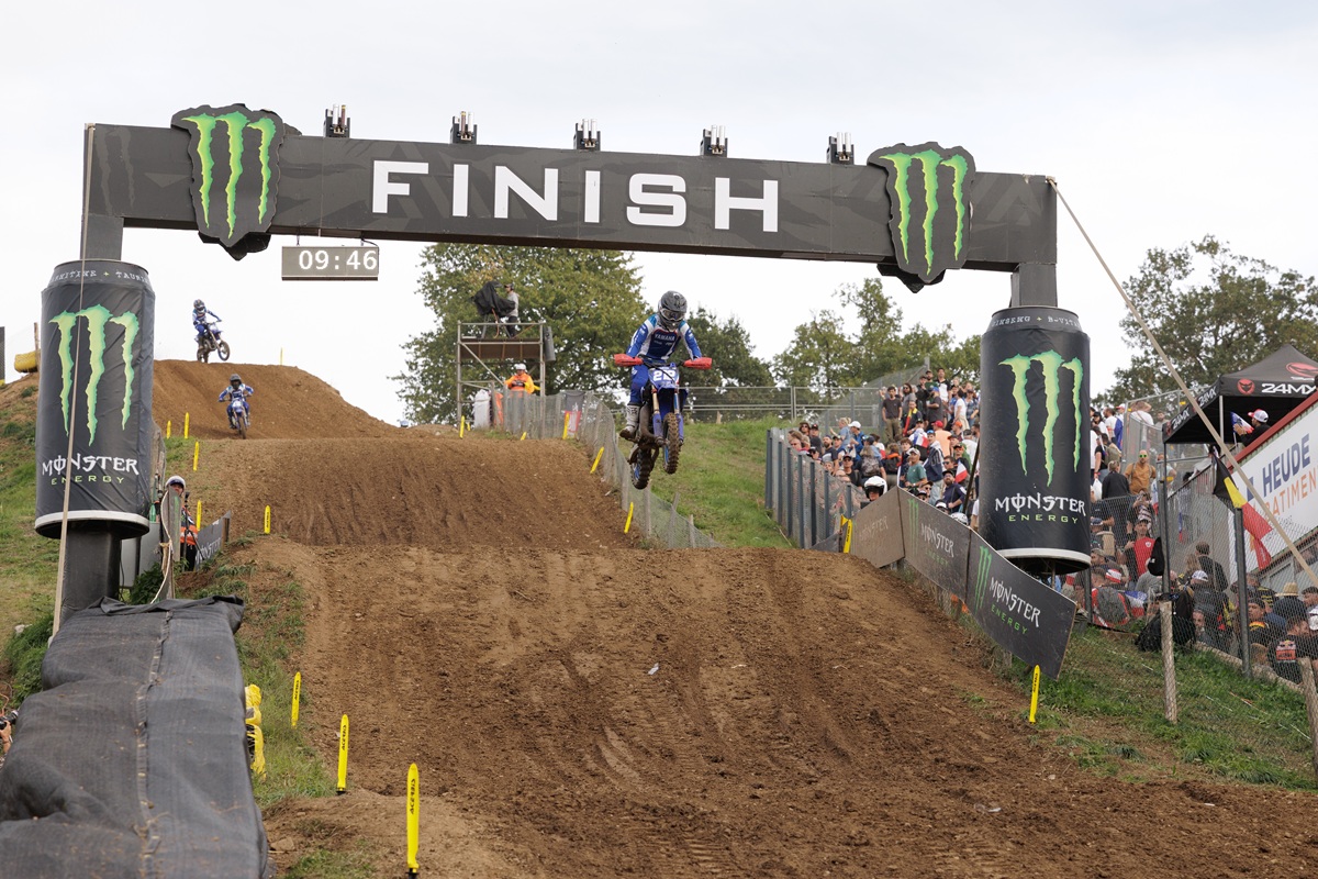 Smart and Andrzejewski take dominant victories in YZ85 and YZ65 BLU CRU SuperFinale in Ernée