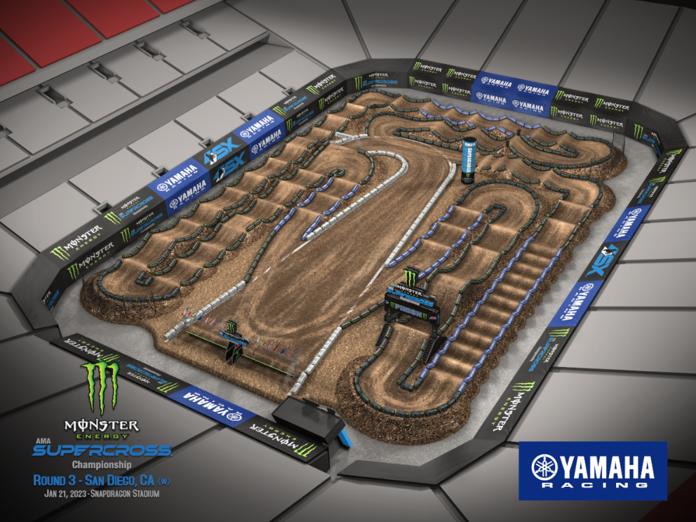 How to Watch San Diego SX, TV Schedule and Track Map MX Vice