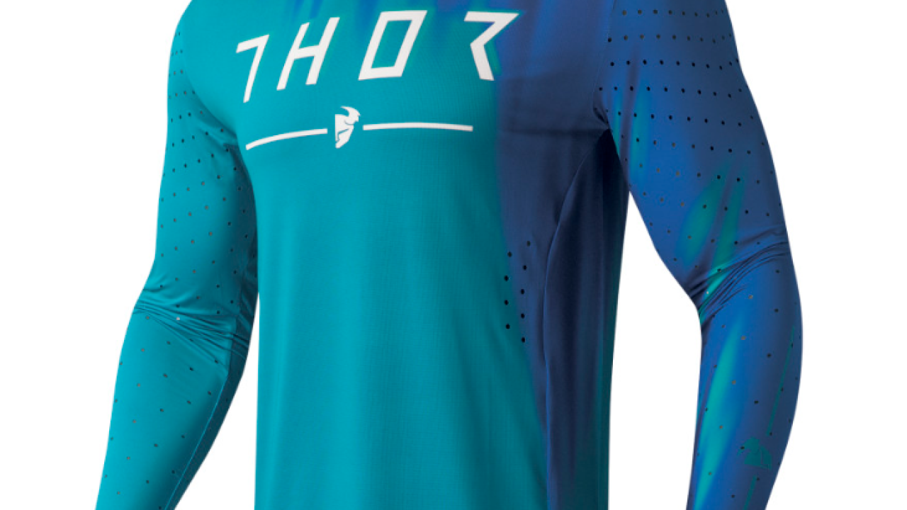 Thor MX Jersey Prime Drive Navy/White