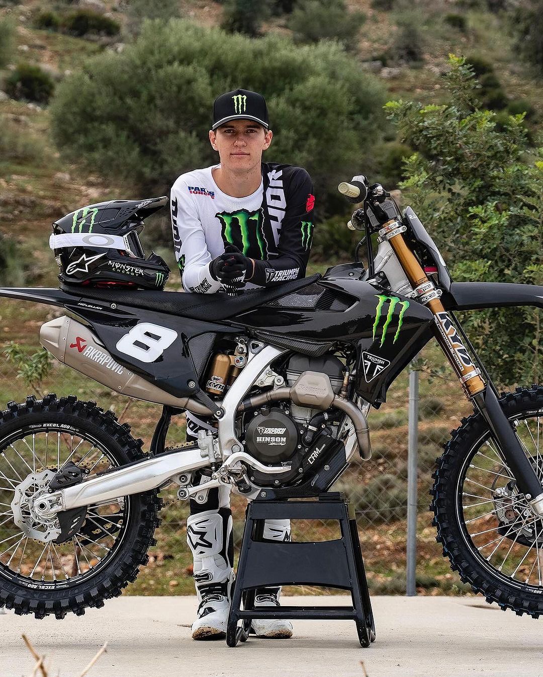 Eric Tomas é campeão português de motocross 2023 na mx2 -  Moto