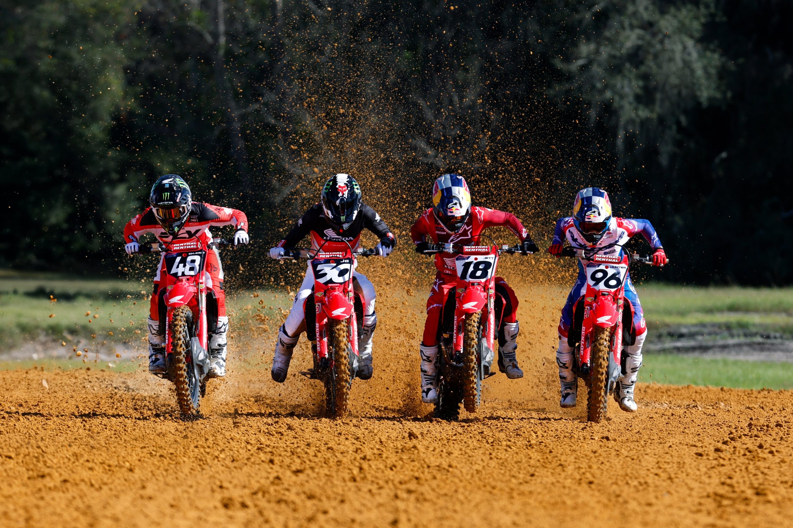 Motocross, Supercross & Motorcycle Road Racing - Honda