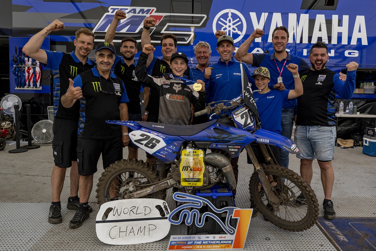 Levi Townley Makes History as First bLU cRU YZ Cup Rider to Win Junior ...