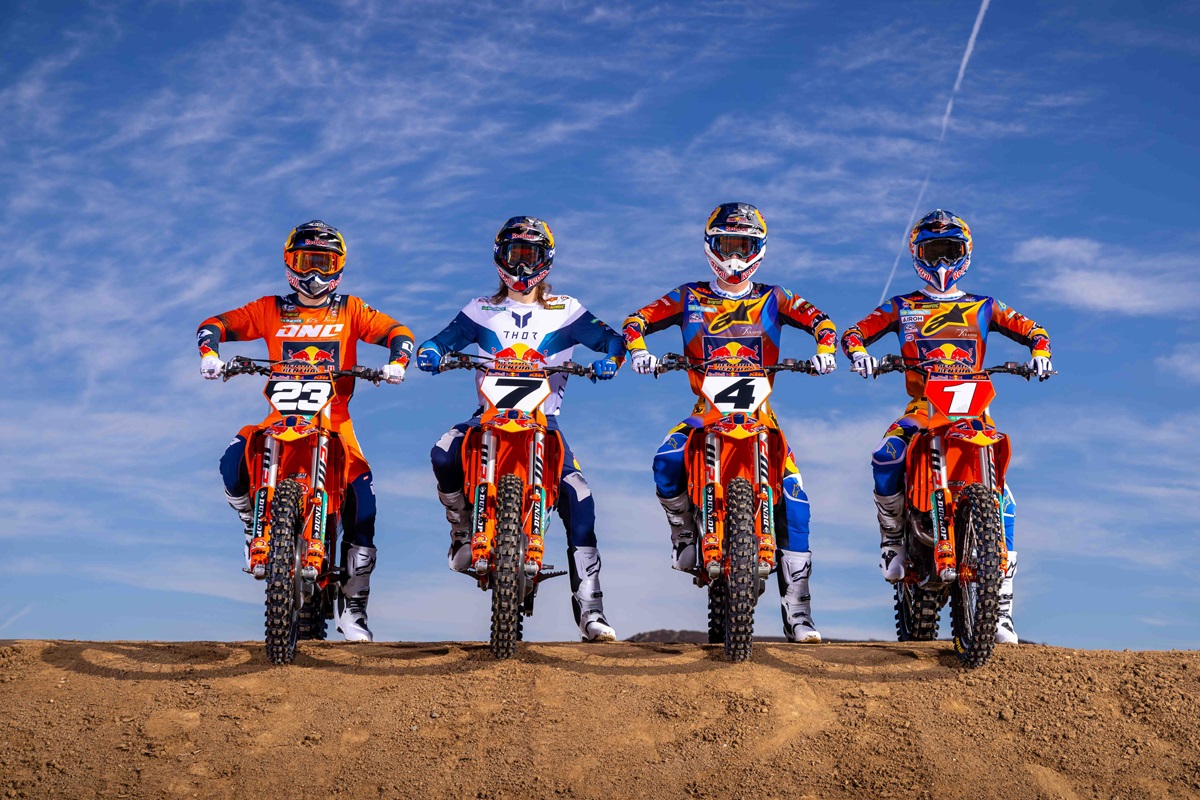 RED BULL KTM FACTORY RACING CHARGING INTO 2025 SMX WORLD