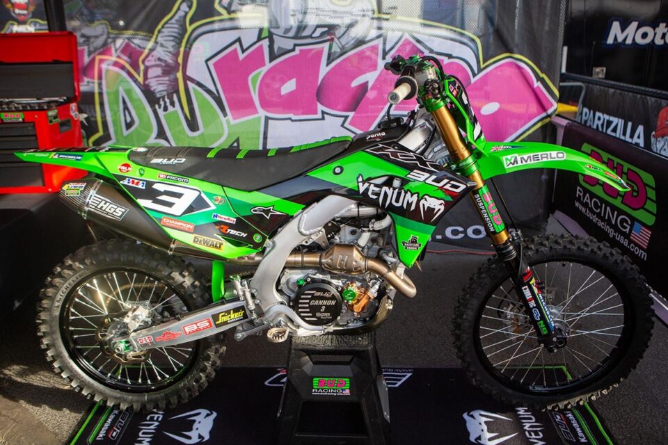 Jake Cannon and Team Venum Bud Racing Kawasaki in the USA - MX Vice