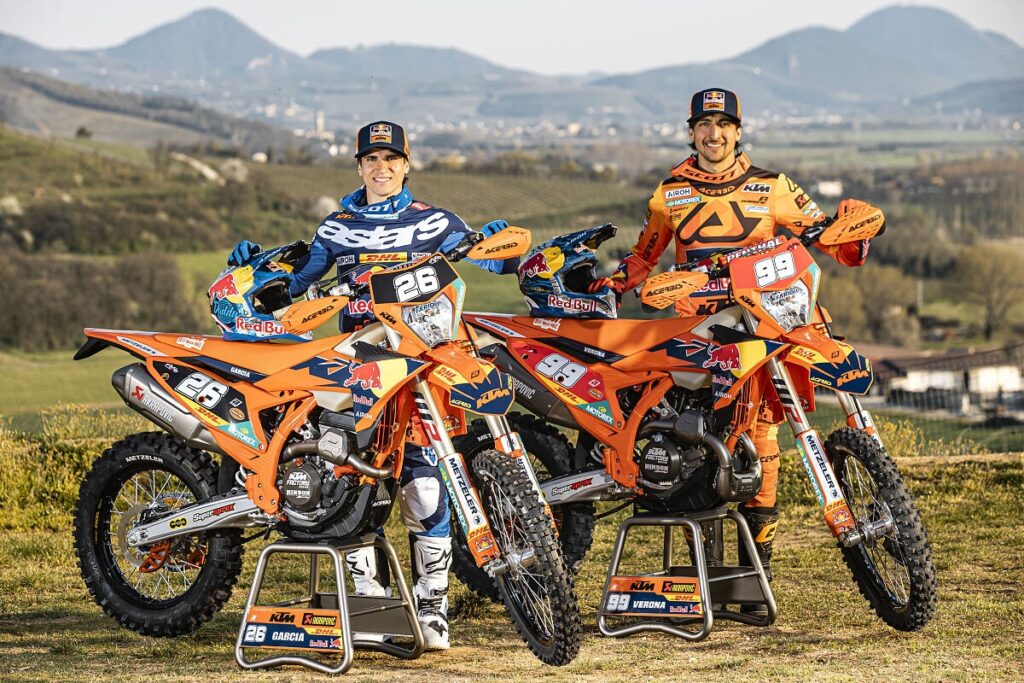 Orange Racing Vice JOSEP GARCIA AND ANDREA VERONA LEAD RED BULL KTM FACTORY RACING INTO ...